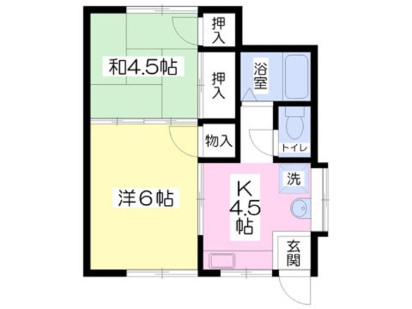 ライフテック２８８の物件間取画像